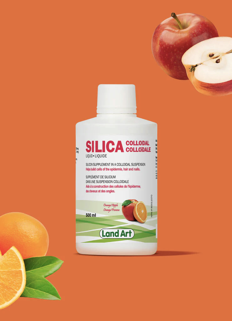 Silica Colloïdale - Supplément liquide 500ml - Orange & Pomme - Land Art